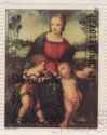 Madonna painting by Raphael (1483-1520), Overprinted