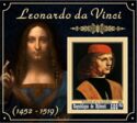 Art Italian painting by Leonardo da Vinci