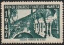 First philatelic congress - Manresa