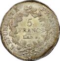5 Francs (Hercules. Q - Narbonne)