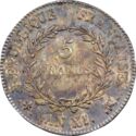 5 Francs (Consul. MA - Marseille)