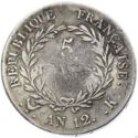 5 Francs (Consul. AN 12. K - Bordeaux)