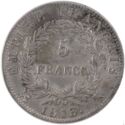 5 Francs (Empire. K - Bordeaux)