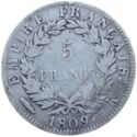 5 Francs (Empire. K - Bordeaux)