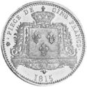 5 Francs (Louis XVIII - Essai by Droz)