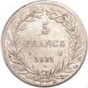 5 Francs (Louis Philips I. I - Limoges. Engraved edge)