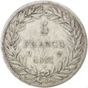 5 Francs (Louis Philips I. Q - Perpignan. Engraved edge)