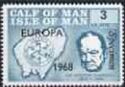 Churchill issue with "Europa 1968 Specimen" overprint