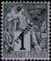 Type Alphée Dubois overprinted