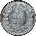 5 Francs (Louis Philips I. B - Rouen)