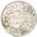 5 Francs (Louis Philips I. BB - Strasbourg)