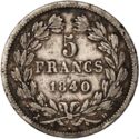 5 Francs (Louis Philips I. D - Lyon)