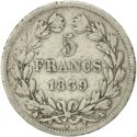 5 Francs (Louis Philips I. K - Bordeaux)