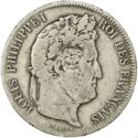 5 Francs (Louis Philips I. K - Bordeaux)