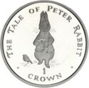 1 Crown (The Tale of Peter Rabbit - Silver edition)