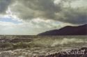 Baikal lake. Storm