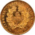5 Francs (Ceres)