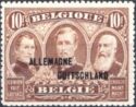 Overprint "ALLEMAGNE DUITSCHLAND" on Three Kings - Perf. 14