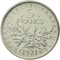 5 Francs (Piefort - CuNi)