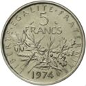 5 Francs (Piefort - CuNi)