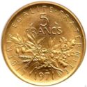 5 Francs (Piefort - Gold)