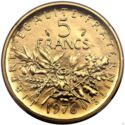 5 Francs (Piefort - Gold)