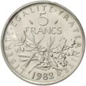 5 Francs (Piefort - Silver)