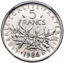5 Francs (Piefort - Platinum)