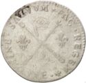 5 Sols (Louis XIV. 1/16 Ecu - E - Tours)