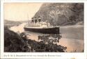 Round the World Cruise R.M.S. Belgenland - on her way through the Panama Canal