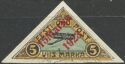 AIR: L.V.G. Schneider Biplane - Surcharge and Overprint