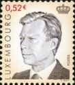 Grand Duke Henri (0,52 € vignet color brown)
