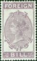 Queen Victoria Foreign Bill 6d