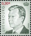 Grand Duke Henri (0,30 € vignet color green)
