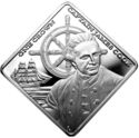 1 Crown (Great Explorers, Captain James Cook)