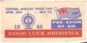 Central African Trade Fair, 28 April - 7 May 1966