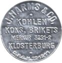 Coin:-10-Pfennig-(J.-Harms--amp--Co)-(German-Notgeld:-H-Cities)