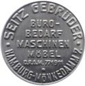 Coin:-5-Pfennig-(Seitz-Gebrüder)-(German-Notgeld:-H-Cities)