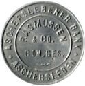 Coin:-25-Pfennig-(Rasmussen--amp--Co)-(German-Notgeld:-A-Cities)
