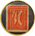 40 Pfennig (Wilh. Tenten)