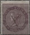 Queen Victoria Customs 10/-