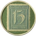 15 Pfennig (Fritz Joel)