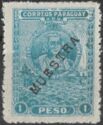 Christopher Columbus on Medallion - Overprint