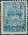 Christopher Columbus on Medallion - Overprinted 'c'
