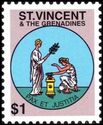 Coat of arms of Saint Vincent