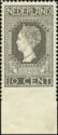 Anniversary Stamps - Queen Wilhelmina - missing Perforation