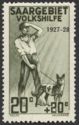 Blind with Guide Dog - Overprinted