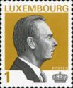 Grand Duke Jean (1 Fr. background color: yellow brown)