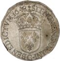 1 Ecu (Louis XIV. G - Poitiers)