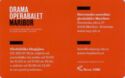 Opera Balet Torek - Name ticket